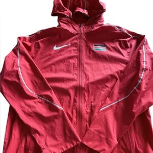Nike Olympic Team Kenya Hypershield Running Track & Field Jacket Red Mens Large